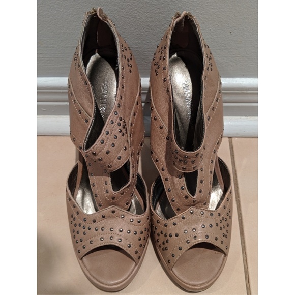 Studded stiletto heels, US size 7/ EUR size 37 - Picture 4 of 5